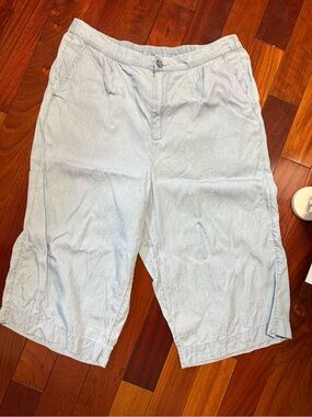 Light Blue women Casual Shorts